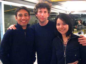 With Neil Gaiman