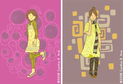 Cynthia Arre art (set 1)