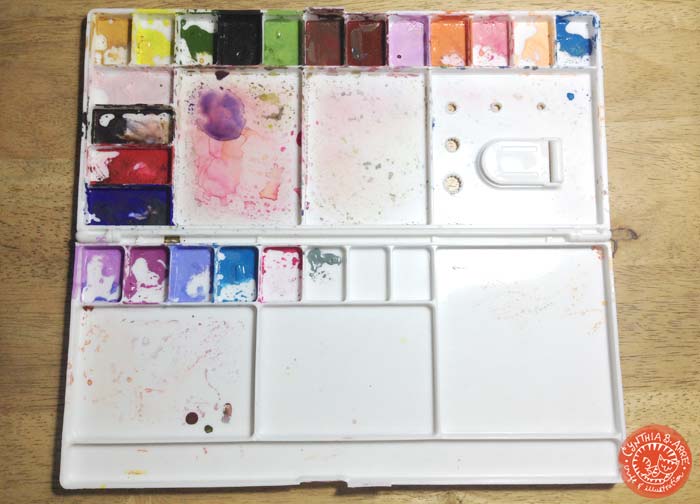 paint palette