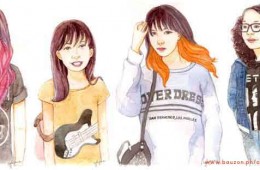 Rock ‘n’ Roll Daughters Watercolor Portraits (2015)